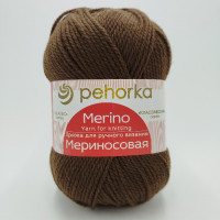Мериносовая 251 коричневый