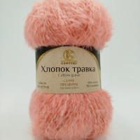 Хлопок травка 151 светлый персик