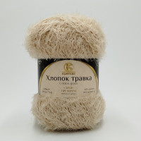 Хлопок Травка 005 бежевый