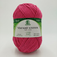 Мягкий хлопок 190 фуксия