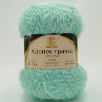 Хлопок Травка 023 светлая бирюза