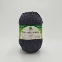 Мягкий хлопок 290 джинса темн